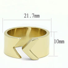 Load image into Gallery viewer, Gold Womens Ring Anillo Para Mujer Stainless Steel Ring Cori - Jewelry Store by Erik Rayo
