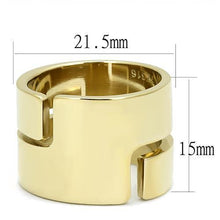 Load image into Gallery viewer, Gold Womens Ring Anillo Para Mujer Stainless Steel Ring - Jewelry Store by Erik Rayo
