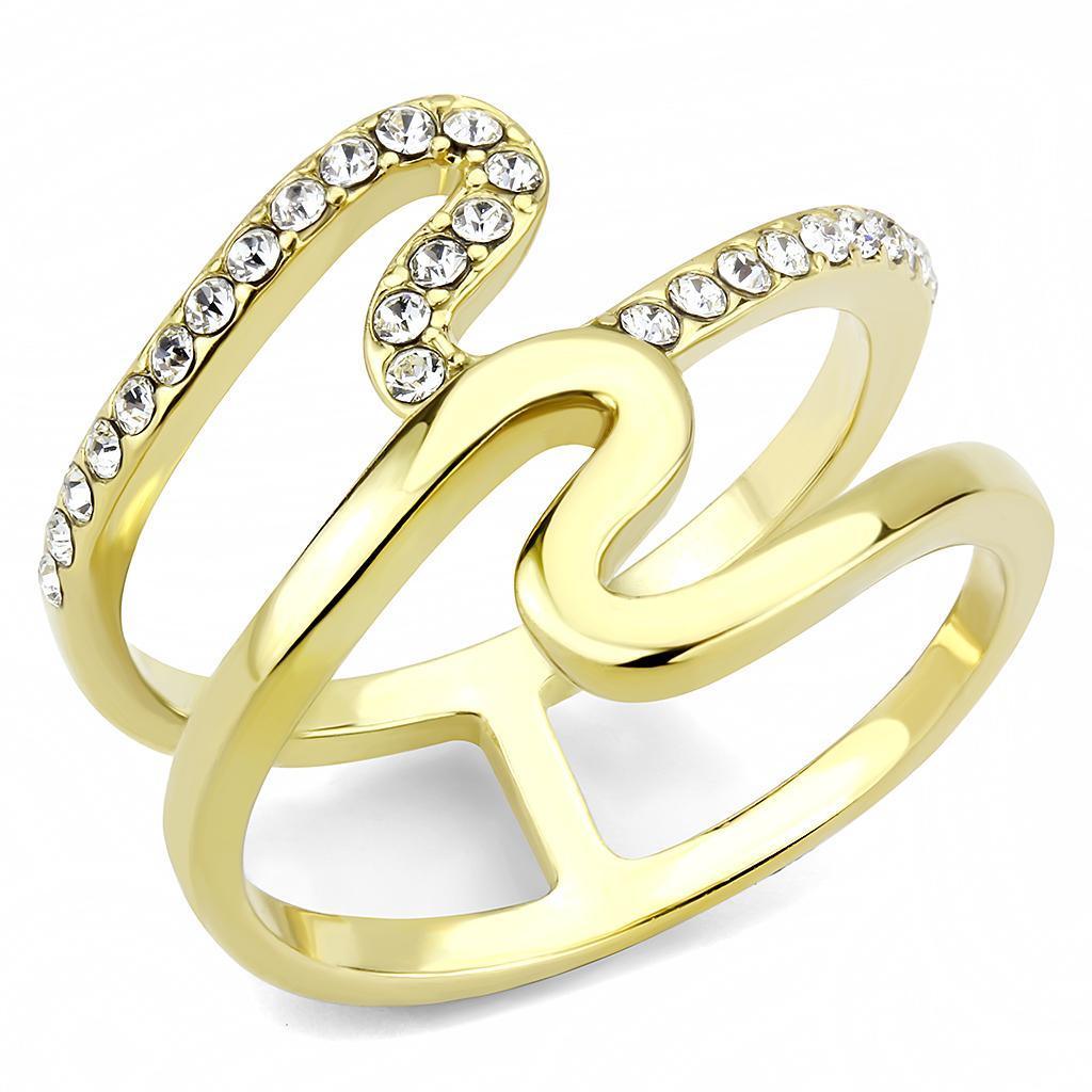 Gold Rings for Women Stainless Steel Anillo Color Oro Para Mujer Acero Inoxidable - Jewelry Store by Erik Rayo