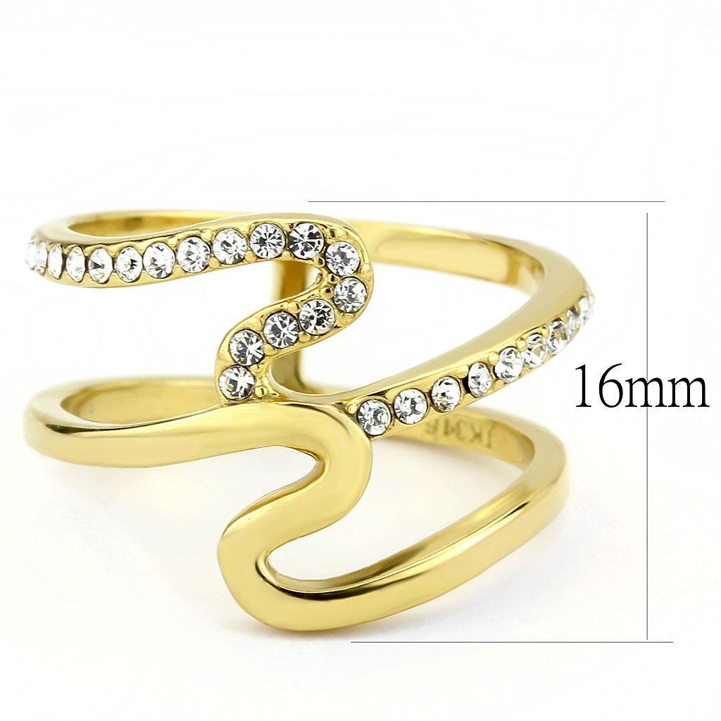 Gold Rings for Women Stainless Steel Anillo Color Oro Para Mujer Acero Inoxidable - Jewelry Store by Erik Rayo