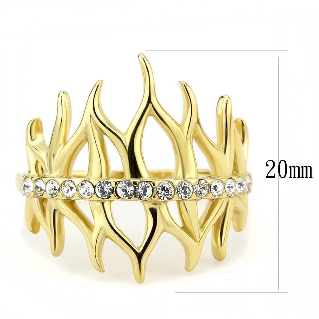 Gold Rings for Women Stainless Steel Anillo Color Oro Para Mujer Acero Inoxidable - Jewelry Store by Erik Rayo