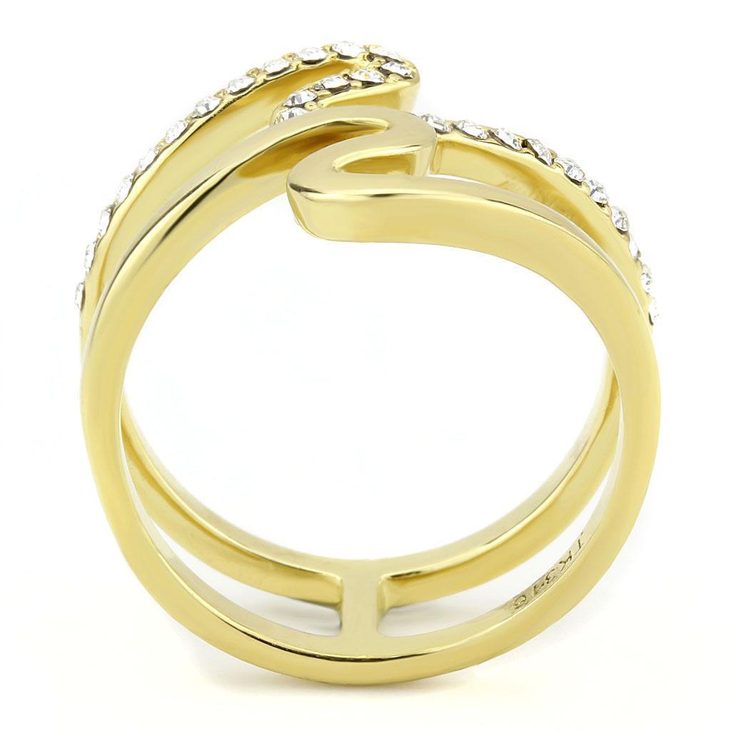 Gold Rings for Women Stainless Steel Anillo Color Oro Para Mujer Acero Inoxidable - Jewelry Store by Erik Rayo