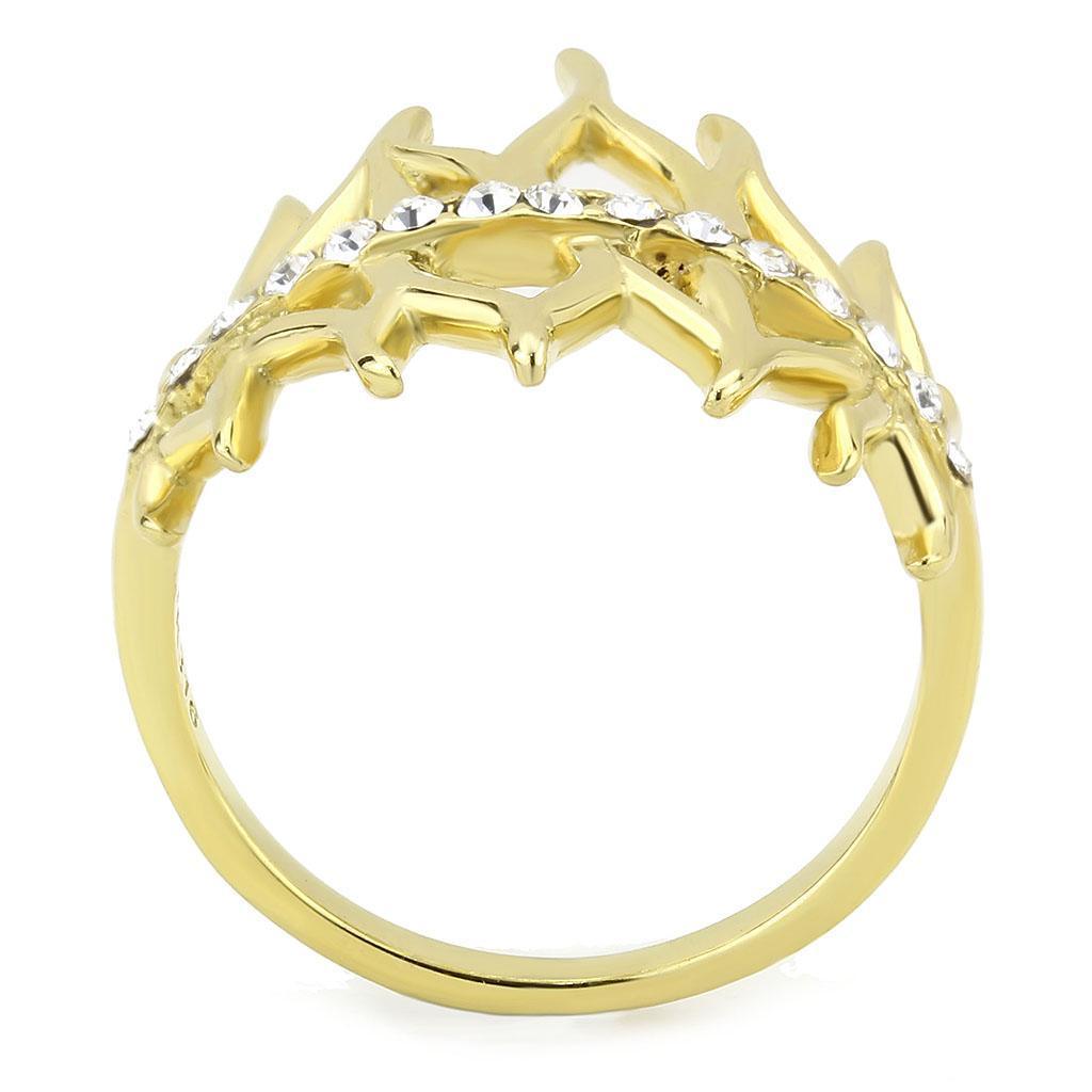 Gold Rings for Women Stainless Steel Anillo Color Oro Para Mujer Acero Inoxidable - Jewelry Store by Erik Rayo