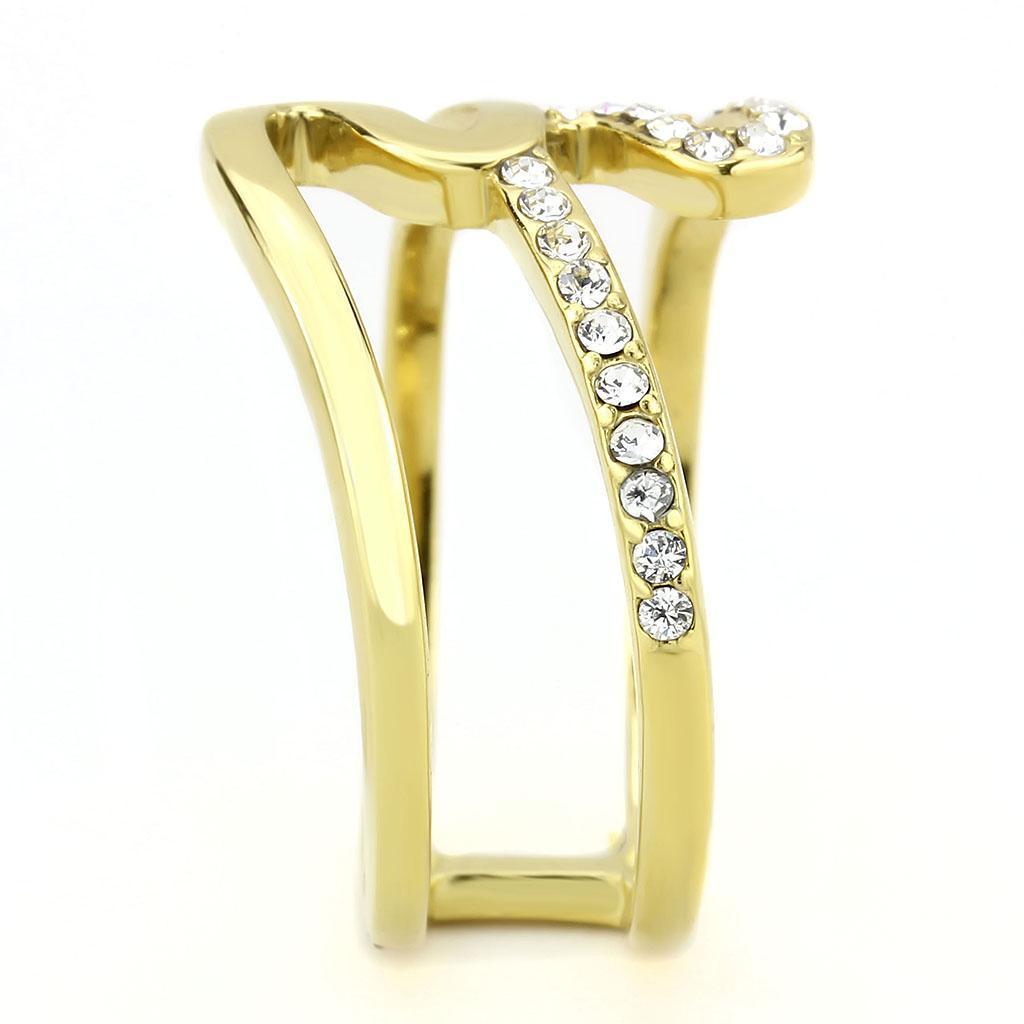 Gold Rings for Women Stainless Steel Anillo Color Oro Para Mujer Acero Inoxidable - Jewelry Store by Erik Rayo