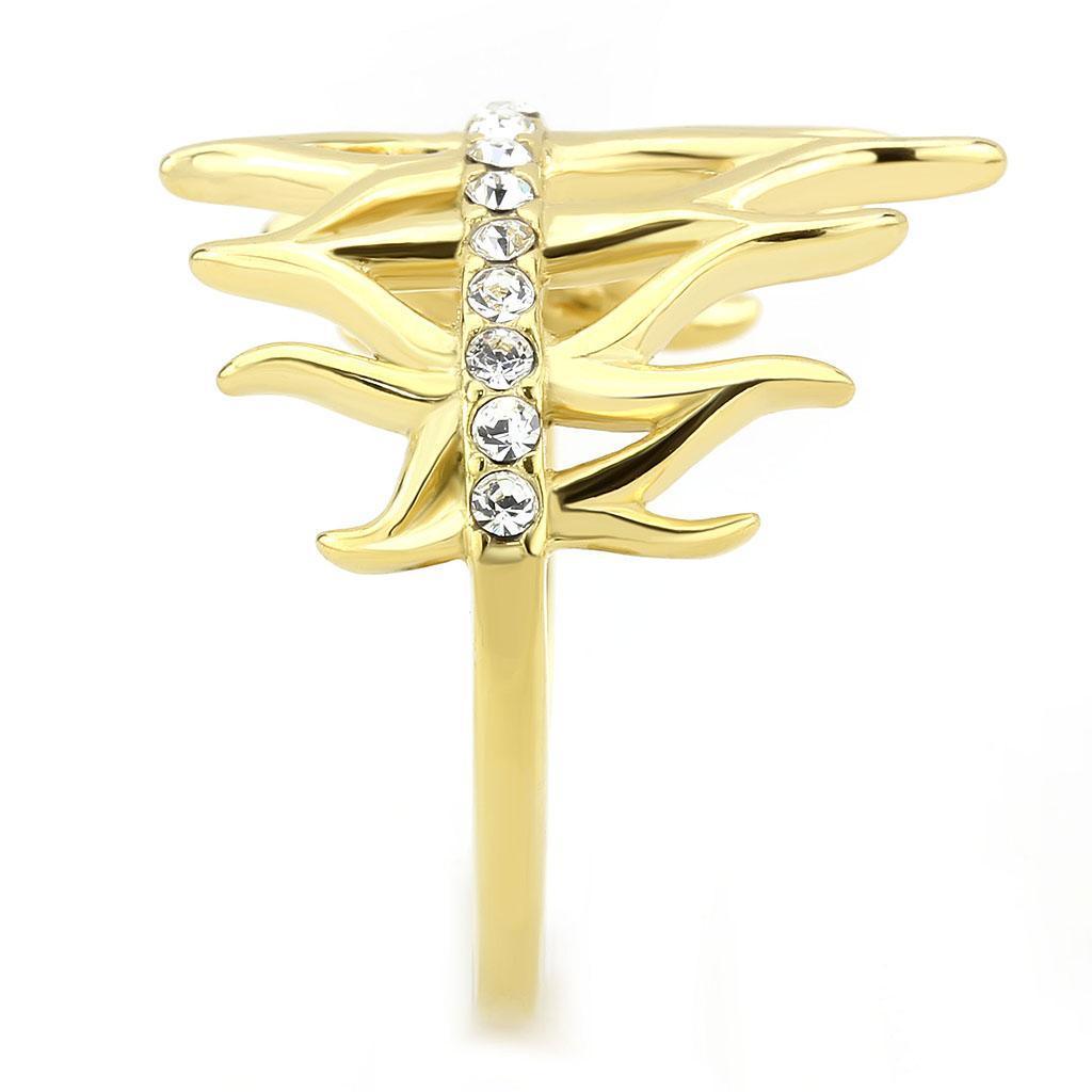 Gold Rings for Women Stainless Steel Anillo Color Oro Para Mujer Acero Inoxidable - Jewelry Store by Erik Rayo