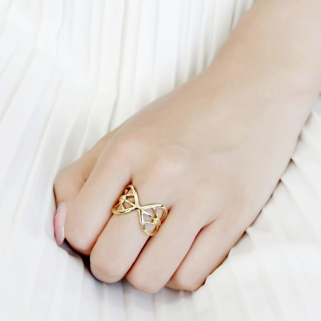 Gold Rings for Women Stainless Steel Anillo Color Oro Para Mujer Acero Inoxidable - Jewelry Store by Erik Rayo