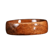 Load image into Gallery viewer, Koa Wood Domed Band Rings Domed Hawaiian Jewelry Unisex For Men and Women Anillo Para Hombres y Mujeres 8mm - Jewelry Store by Erik Rayo
