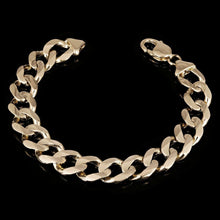 Load image into Gallery viewer, Men&#39;s 14k Solid Yellow Gold Cuban Bracelet Link Chain 8.5&quot; 12.5mm 43 grams - Jewelry Store by Erik Rayo
