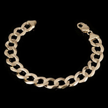 Load image into Gallery viewer, Men&#39;s 14k Yellow Gold Solid Cuban Link Chain Bracelet 8.25&quot; 11mm - 23.1 grams - Jewelry Store by Erik Rayo
