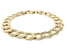 Load image into Gallery viewer, Men&#39;s 14k Yellow Gold Solid Cuban Link Chain Bracelet 8.25&quot; 11mm - 23.1 grams - Jewelry Store by Erik Rayo
