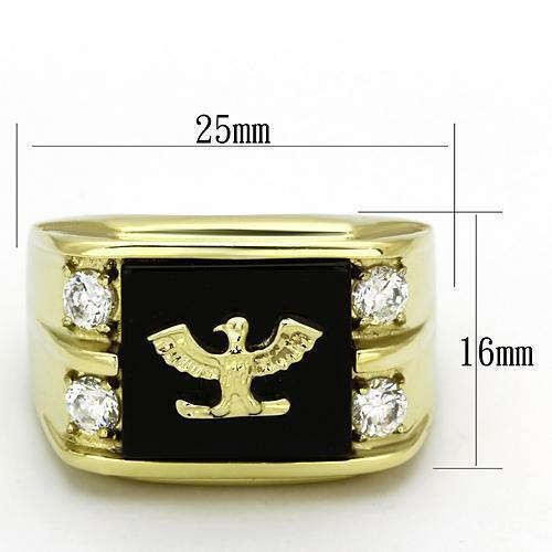 Men's American Eagle Ring Signet Stainless Steel - Jewelry Store by Erik Rayo