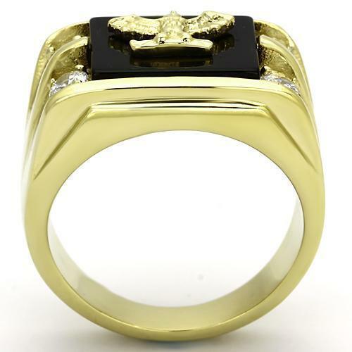 Men's American Eagle Ring Signet Stainless Steel - Jewelry Store by Erik Rayo