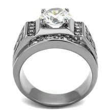 Load image into Gallery viewer, Men&#39;s Ring The King od Diamonds Round Stainless Steel Signet - Jewelry Store by Erik Rayo
