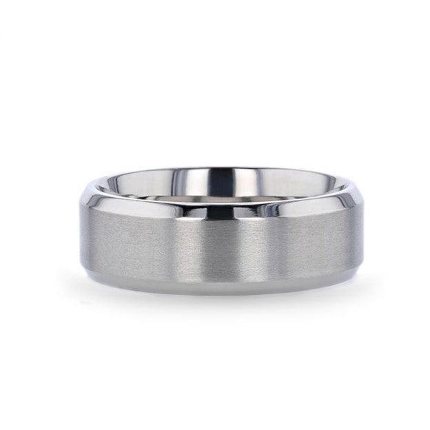 Men's Tungsten Ring 6mm Brushed Finish Sizes 5-15 Anillo Para Hombre - Jewelry Store by Erik Rayo