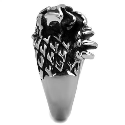 Mens Large Eagle Ring Silver Anillo Para Hombre Stainless Steel Ring - Jewelry Store by Erik Rayo