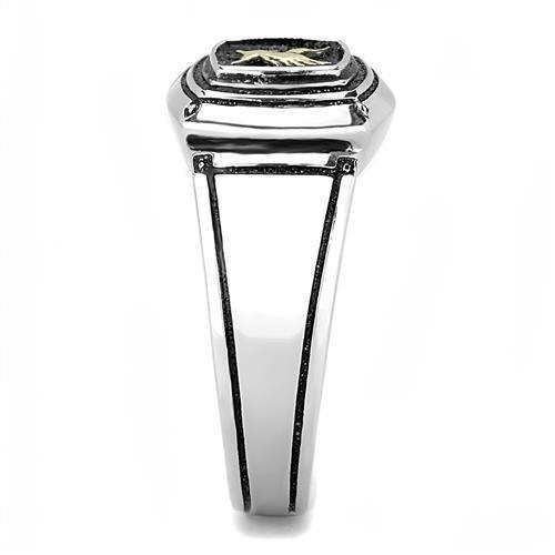 Mens Silver Black Gold Eagle Rings Stainless Steel Anillo Aguila Compromiso Regalo Para Hombre Acero Inoxidable - Jewelry Store by Erik Rayo