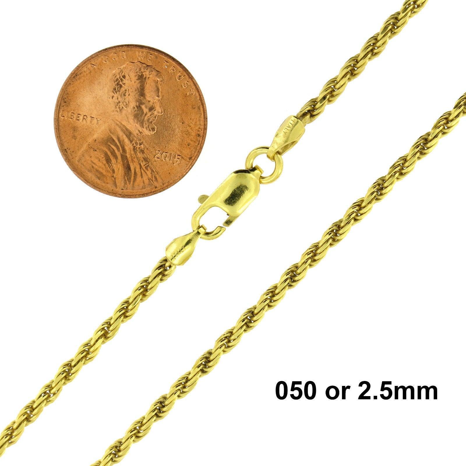 Necklace for Men Women 925 Sterling Silver Chain Plata Diamond Cut Rope - Jewelry Store by Erik Rayo