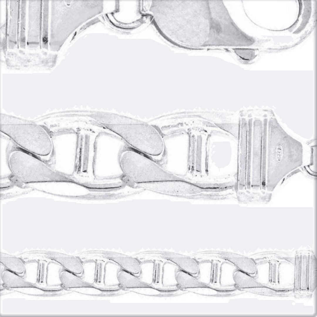 Necklace for Men Women Real Solid 925 Sterling Silver Italian Mariner Chain Plata - Jewelry Store by Erik Rayo