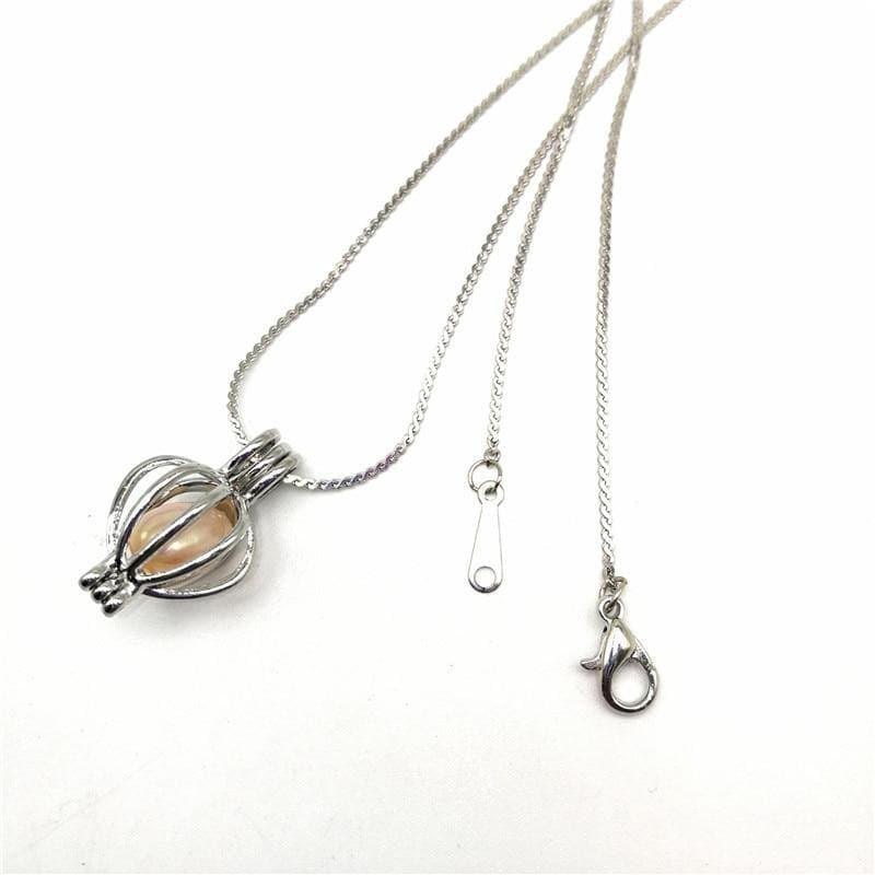 Pearl Of Love Necklace Real Natural Freshwater Pearl - Jewelry Store by Erik Rayo