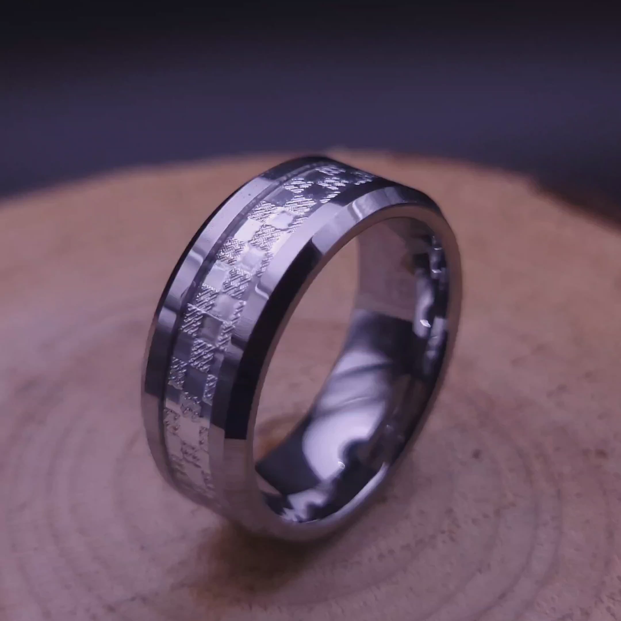 Men€™s 925 Silver Wedding Band Ring - Elegant Wedding Rings for Men & Women