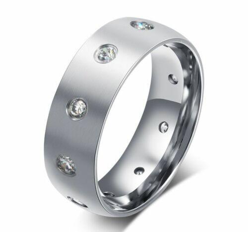 Rings For Men Band Ring Stainless Steel Gift Engagement Birthday Holidays - Jewelry Store by Erik Rayo