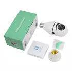 360° 1080P IP E27 Light Bulb Camera Wi-Fi IR Night Smart Home Wireless Security - Jewelry Store by Erik Rayo