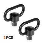 2PCS Heavy Duty Flush Push Button Quick Detach 1.25" Rifle QD Sling Swivel Mount - Jewelry Store by Erik Rayo