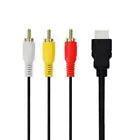 5FT NEW HDMI Male To 3 RCA Video Audio AV Transmitter Adapter Cable HDTV 1080 - Jewelry Store by Erik Rayo