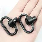 2PCS Heavy Duty Flush Push Button Quick Detach 1.25" Rifle QD Sling Swivel Mount - Jewelry Store by Erik Rayo