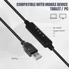 USB Headset Headphone With Microphone Noise Cancelling For PC Computer Call Chat - Jewelry Store by Erik Rayo