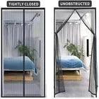Magnetic Screen Door Mesh Curtain Durable Heavy Duty Mosquito Net Bug Hands Free - Jewelry Store by Erik Rayo