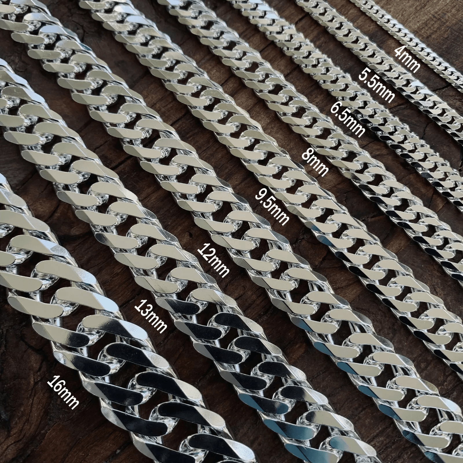 925 Silver Hydra Chains for Men and Women Real Solid Italian 925 Sterling Silver Necklaces - Jewelry Store by Erik Rayo