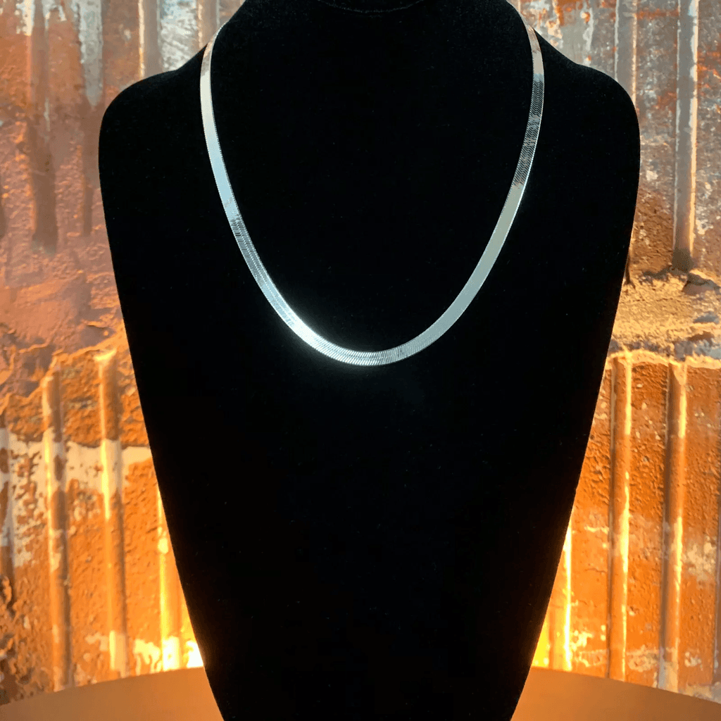 925 Silver Herringbone Necklace Chains for Men and Women 925 Sterling Silver - Jewelry Store by Erik Rayo