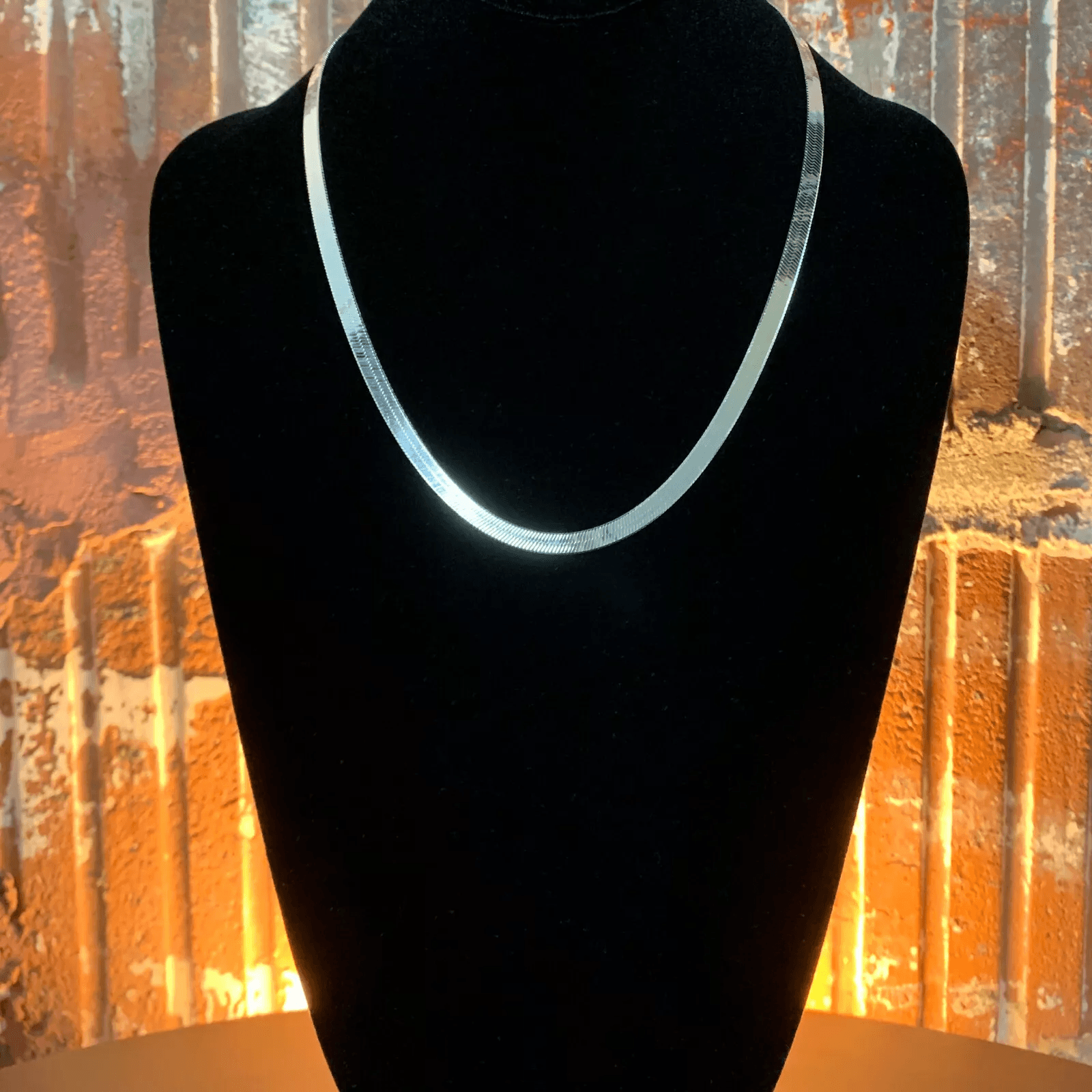 925 Silver Herringbone Necklace Chains for Men and Women 925 Sterling Silver - Jewelry Store by Erik Rayo