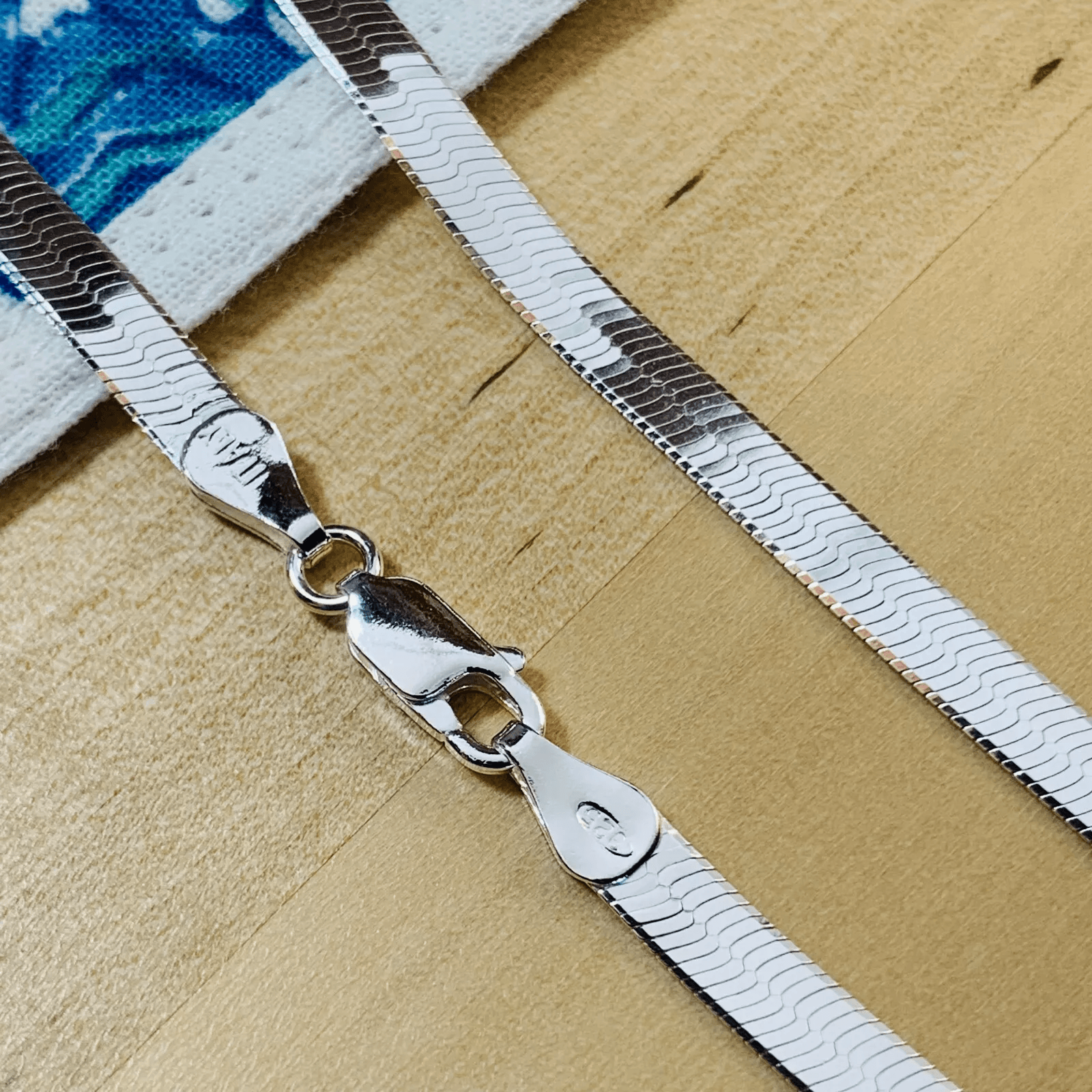 925 Silver Herringbone Necklace Chains for Men and Women 925 Sterling Silver - Jewelry Store by Erik Rayo