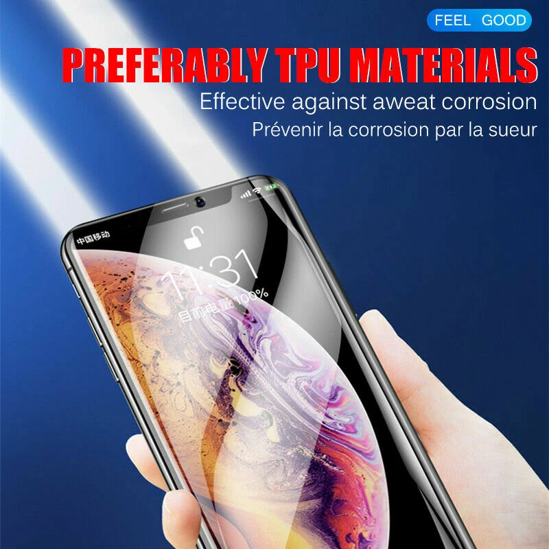2PCS Hydrogel Screen Protector For iPhone 17 16 15 14 13 12 11 Pro Max X XS XR 8