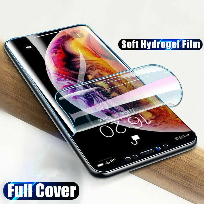 2PCS Hydrogel Screen Protector For iPhone 17 16 15 14 13 12 11 Pro Max X XS XR 8