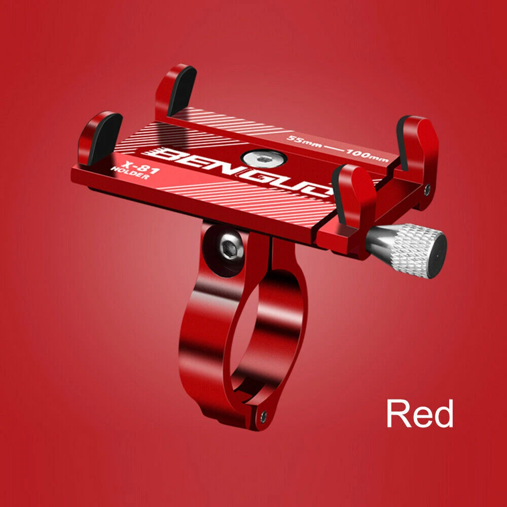Aluminum Motorcycle Bike Bicycle Holder Mount Handlebar For Cell Phone GPS US