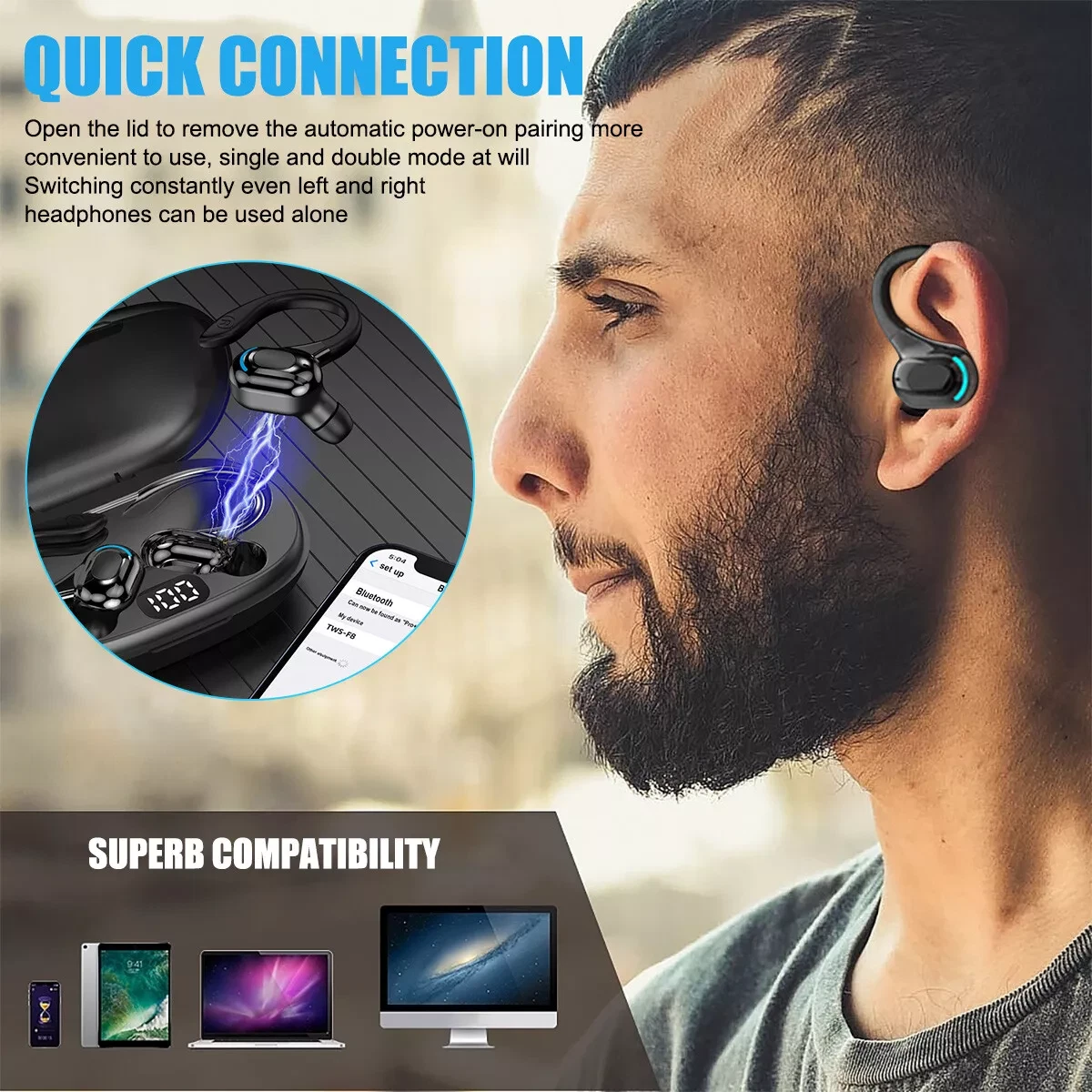 Translator Earbuds 144 Languages Real Time Online/OffLine Translation Earphones