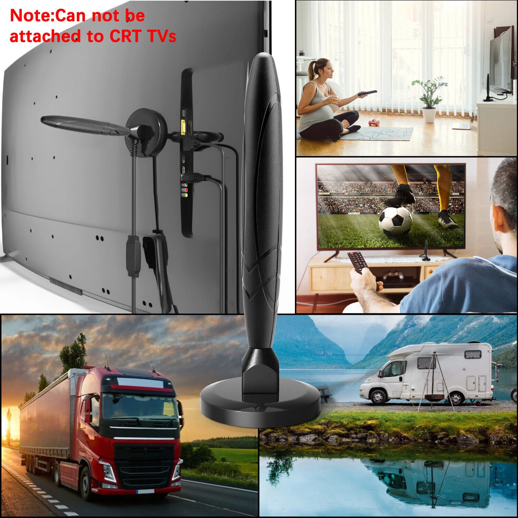 TV Antenna 5600 Miles HDTV Amplified Digital 4K 1080P Long Range Indoor Upgraded