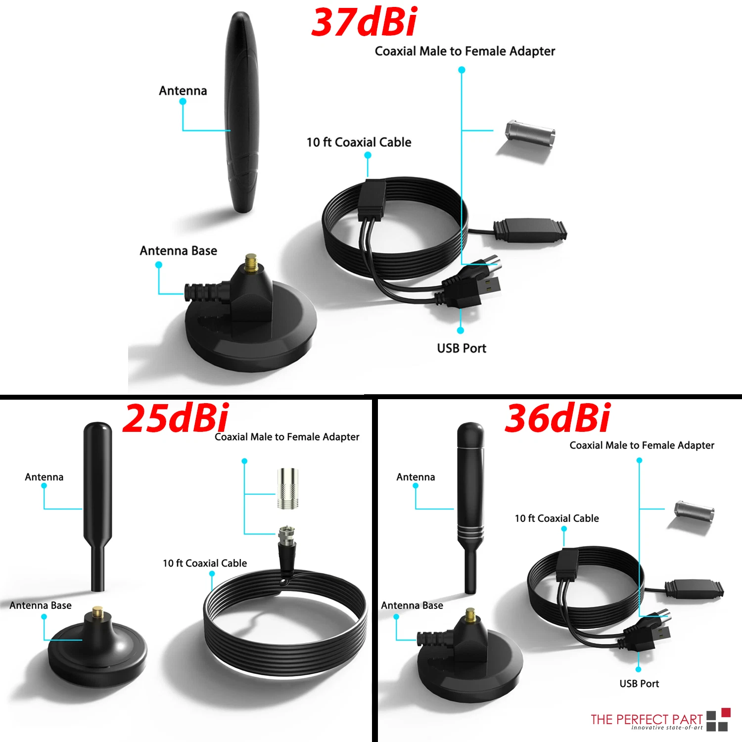 TV Antenna 5600 Miles HDTV Amplified Digital 4K 1080P Long Range Indoor Upgraded