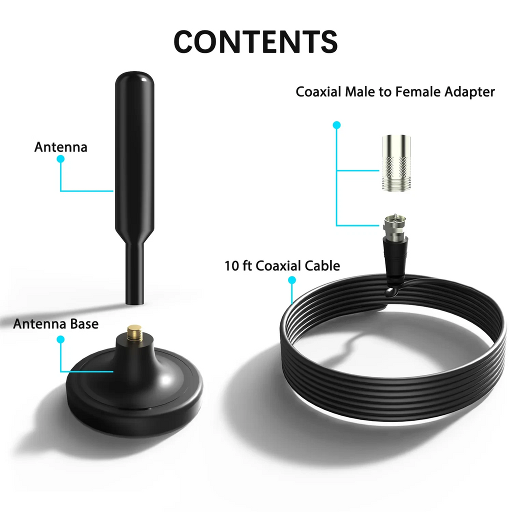 TV Antenna 5600 Miles HDTV Amplified Digital 4K 1080P Long Range Indoor Upgraded