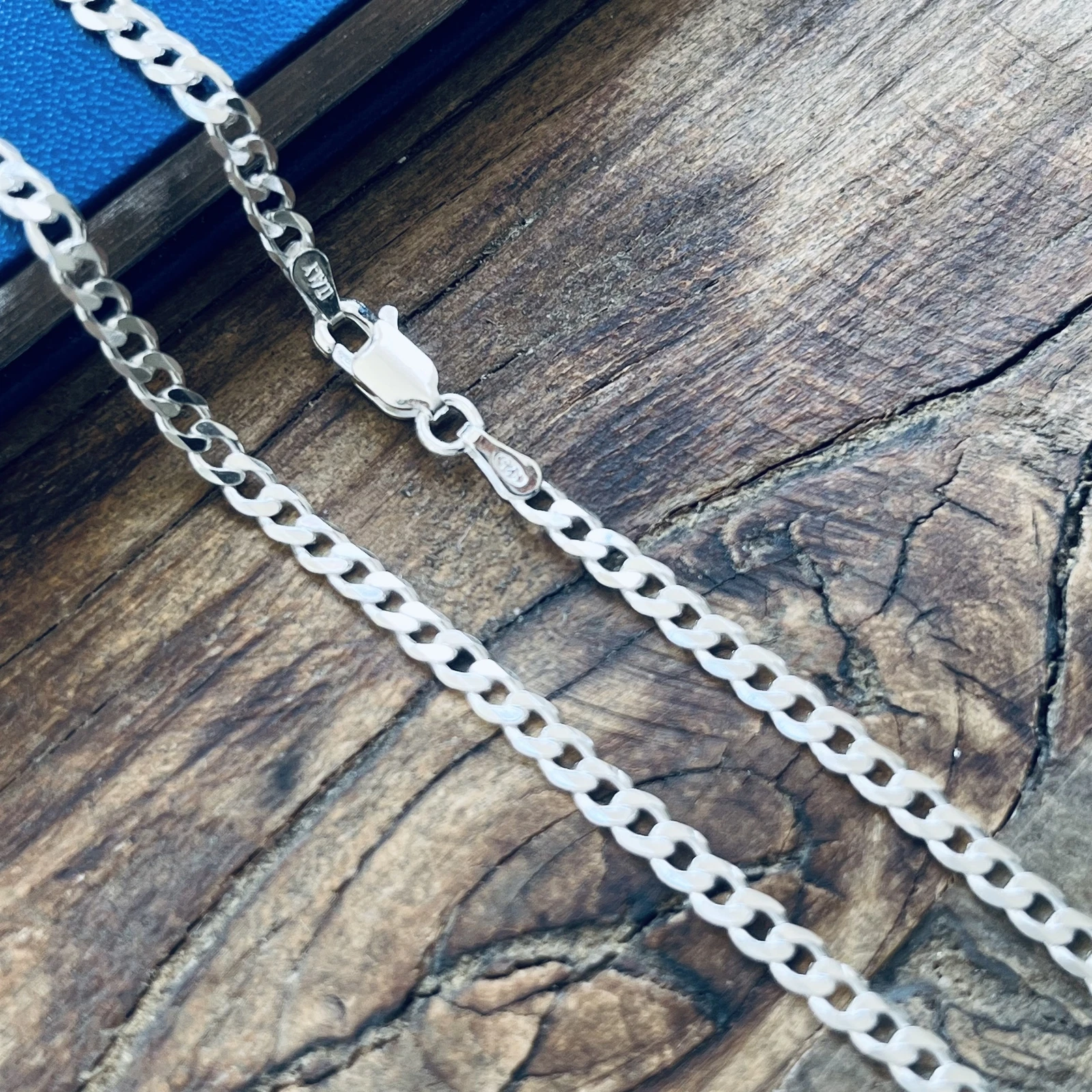 925 Sterling Silver Bracelets Cuban Curb Link for Men and Women