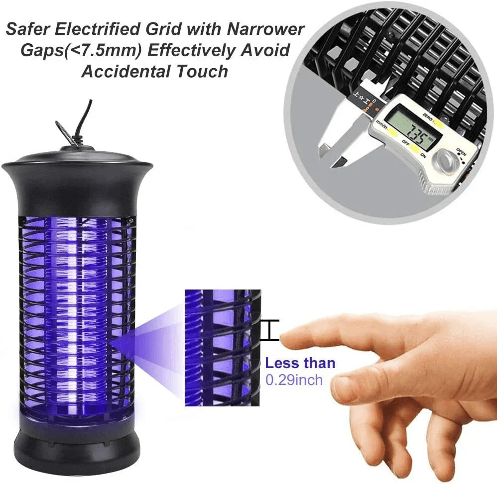 Electric Fly Gnat Killer Lamp Pests Fly Insect Trap Mosquito Bug Zapper 4,000V - Jewelry Store by Erik Rayo