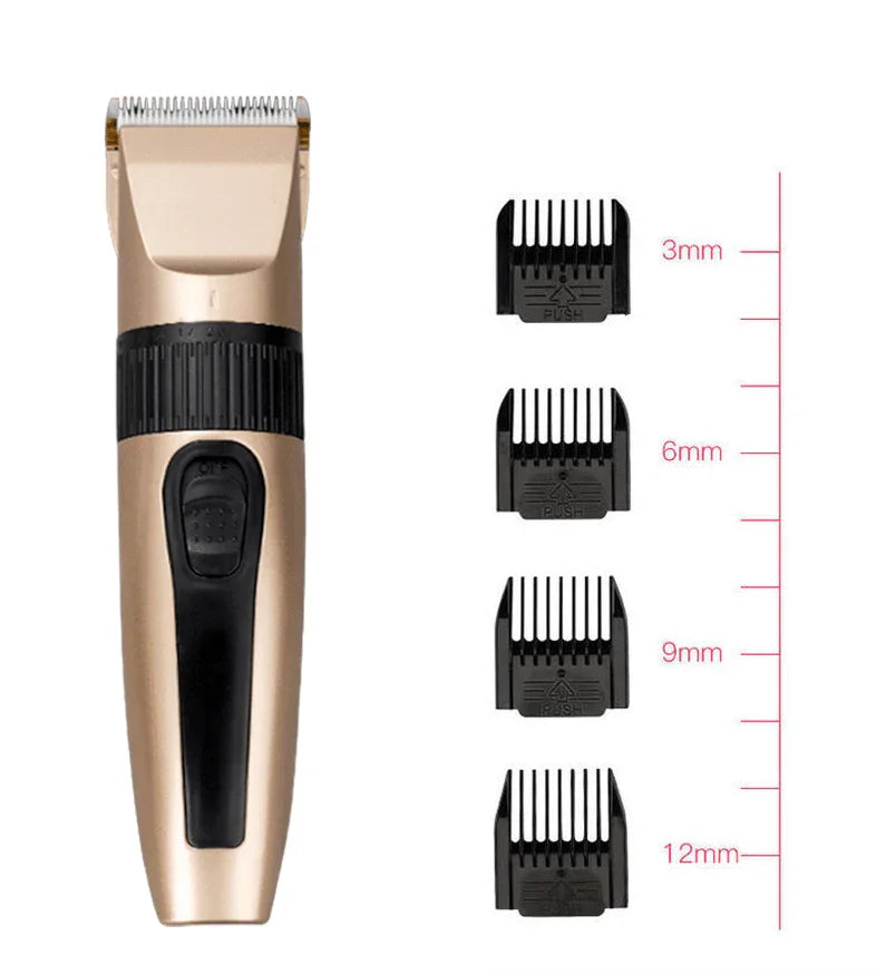 Professional Hair Clippers Trimmer Mens Barber Hair Cutting Kit Machine Cordless - Jewelry Store by Erik Rayo
