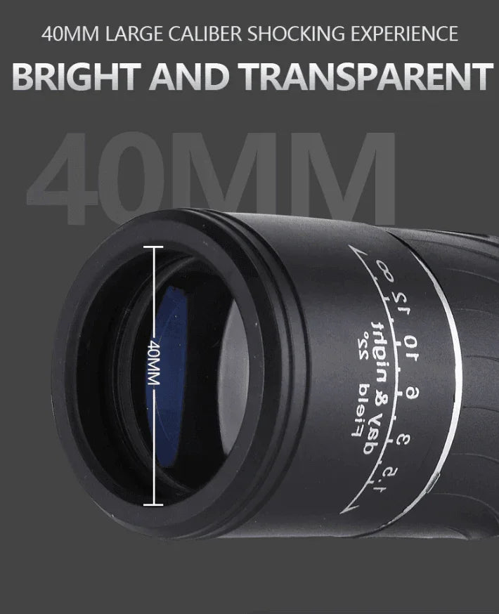 40X60 Monocular Binoculars With Night Vision BAK4 Prism High Power Waterproof - Jewelry Store by Erik Rayo