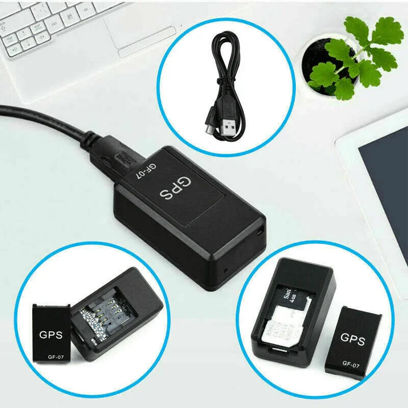 GF07 Mini Magnetic GPS Tracker Real-time Car Truck Vehicle Locator GSM GPRS USA - Jewelry Store by Erik Rayo