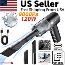 Load image into Gallery viewer, 120W Cordless Handheld Vacuum Cleaner Small Mini Portable Car Auto Home Wireless
