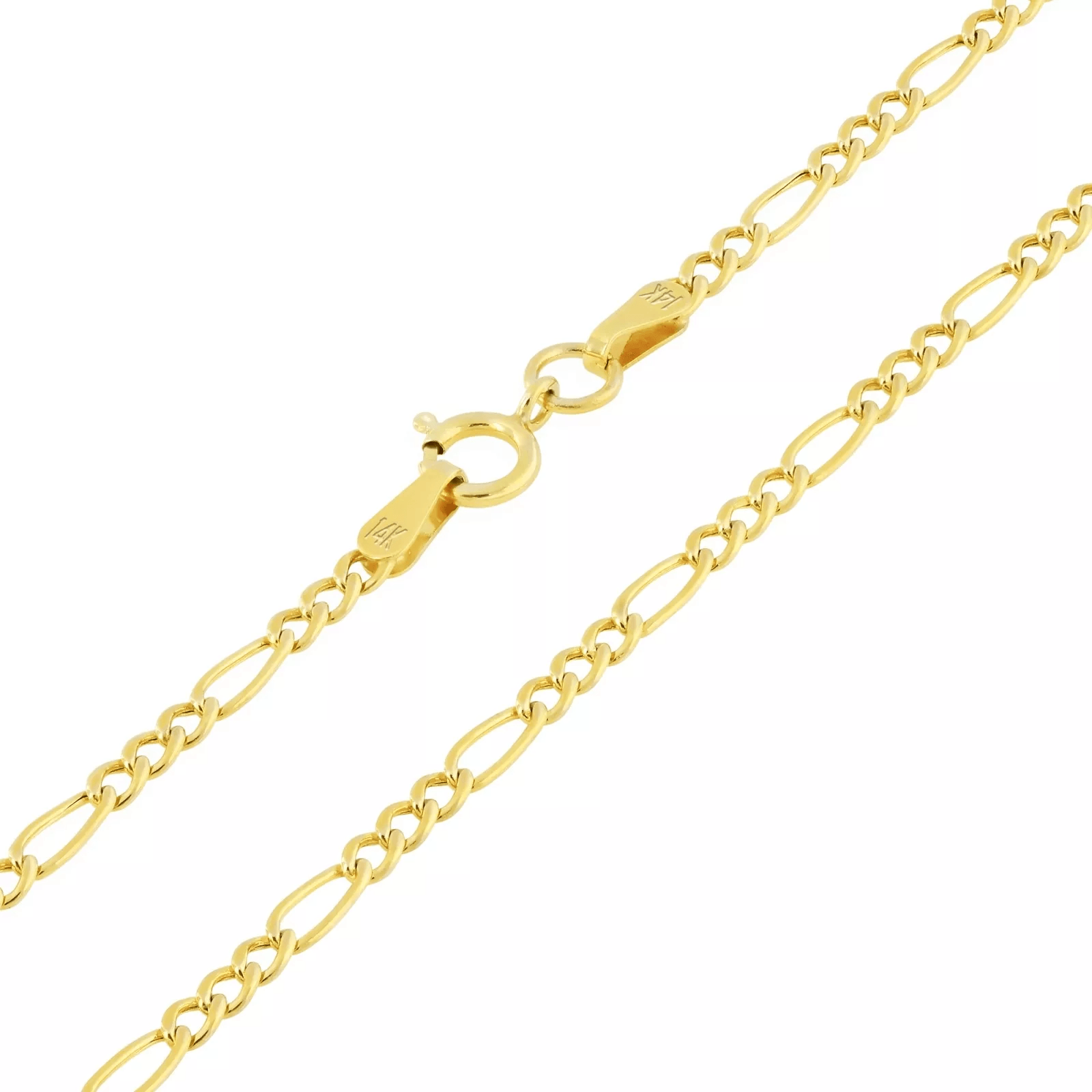 14K Gold Figaro Necklace Chains Men Women Kids Real Genuine Gold - Jewelry Store by Erik Rayo