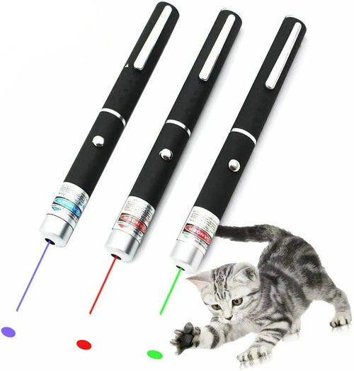 3 Pack 900 Mile Laser Pointer Pen Green Blue Red Light Visible Beam Lazer - Jewelry Store by Erik Rayo